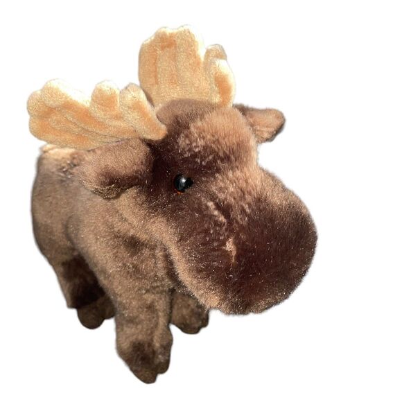 Douglas Plush Moose Antlers Ulysses Stuffed Animal Nursery Decor Shower Gift 11" - Picture 4 of 12